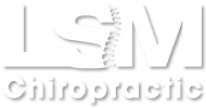 LSM Chiropractic of Sauk City Logo White Version
